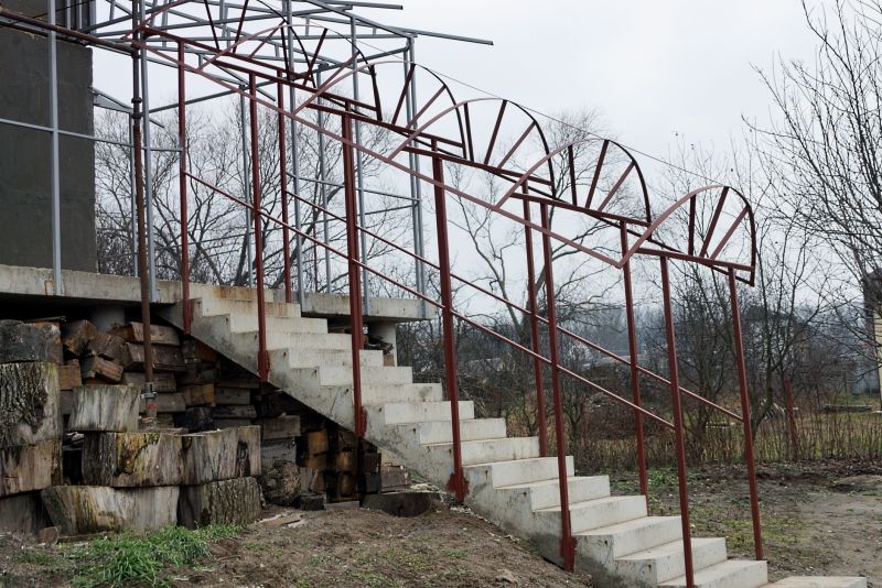 Concrete Stair Installation