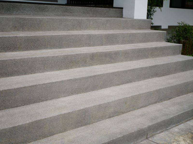 Finished Concrete Stairs